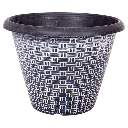 Wicker Textured Planter Wicker Textured Planter