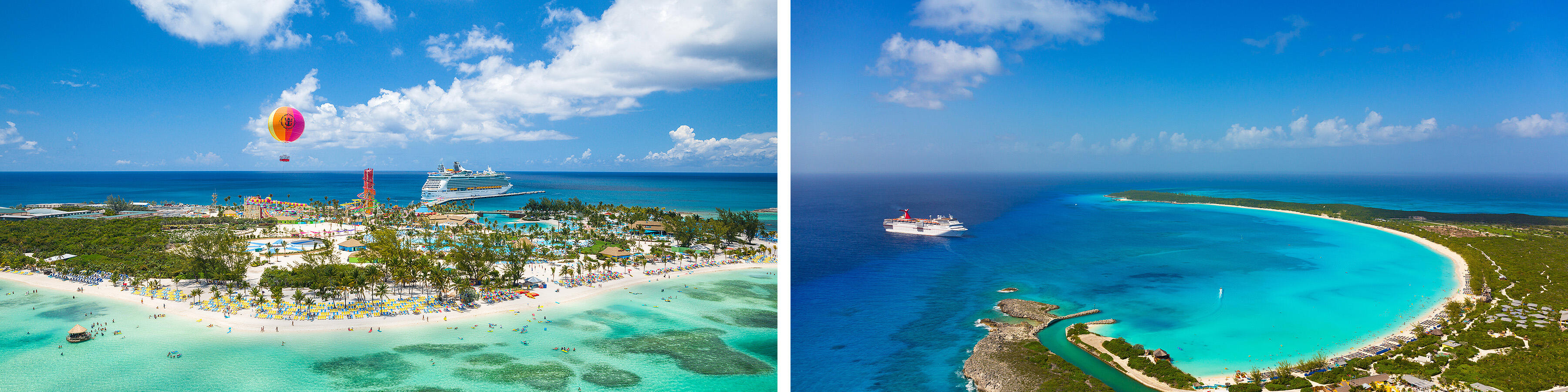 Half Moon Cay vs. CocoCay Side by Side Comparison