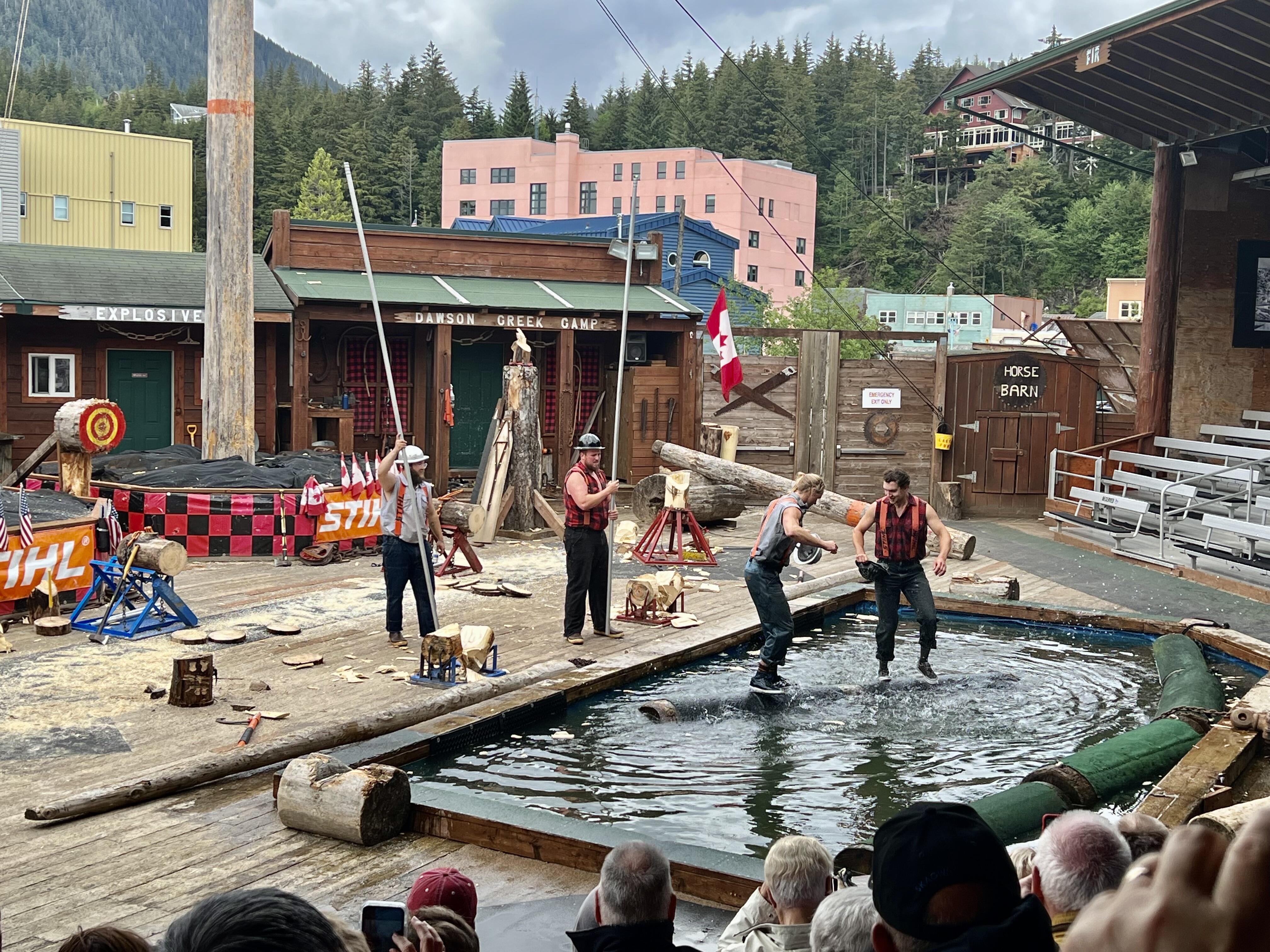 Ketchikan Shore Excursions The Great Alaskan Lumberjack Show
