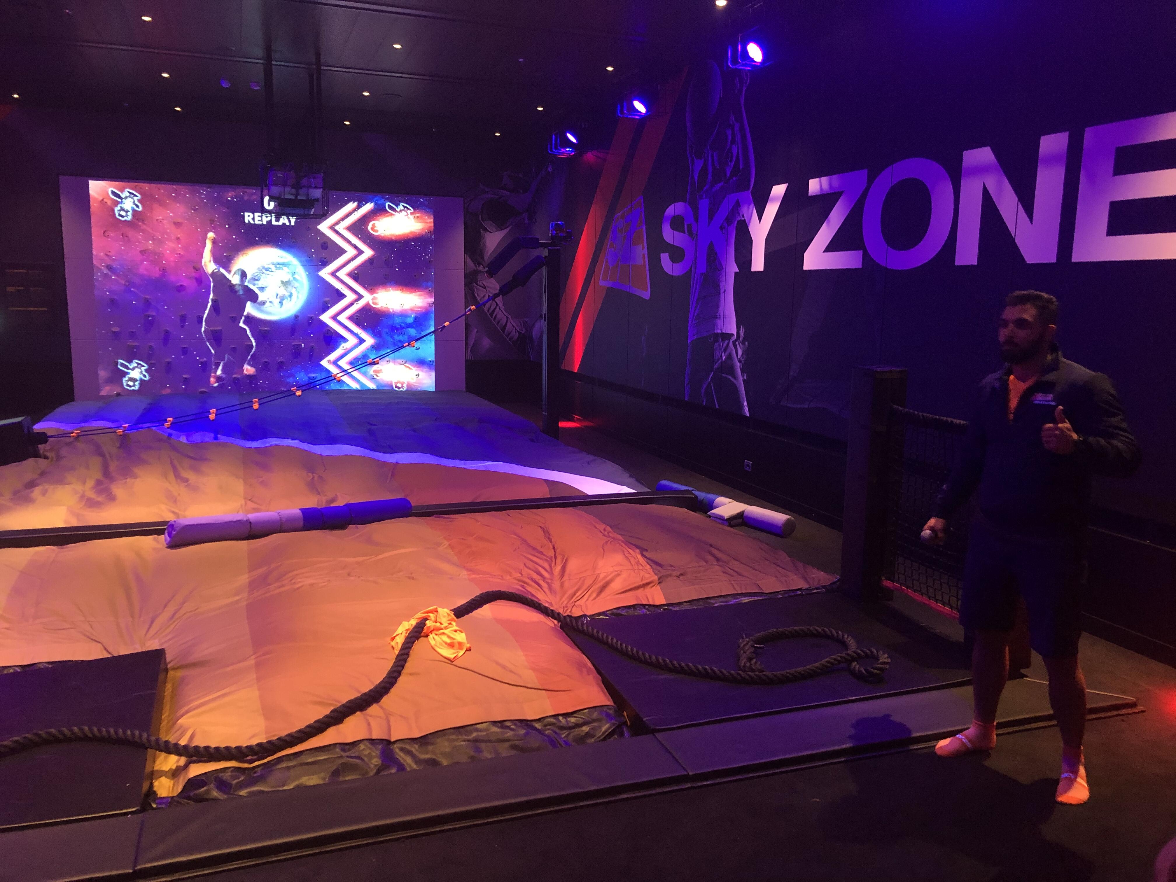 Sky Zone On Carnival Cruise Line