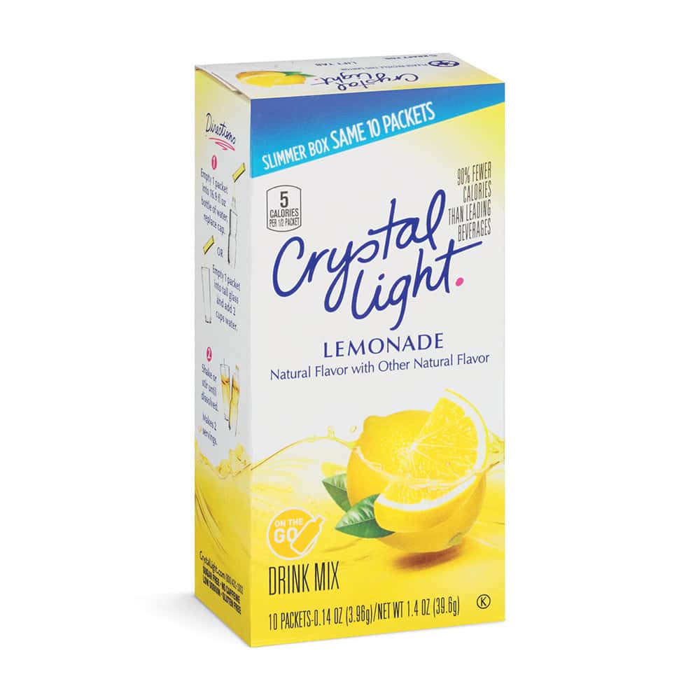 Crystal Light Natural Lemonade Flavor
