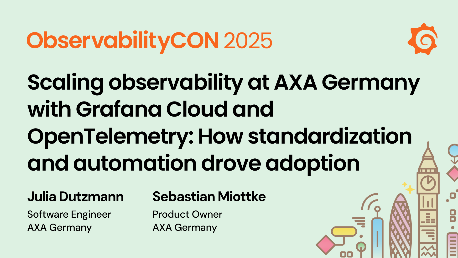 Scaling observability at AXA Germany with Grafana Cloud and OpenTelemetry: How standardization and automation drove adoption