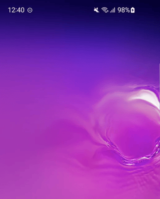 A gif showing the updated OnCall notification experience in Android.