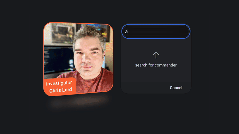 Grafana Incident gif showing how to assign roles.