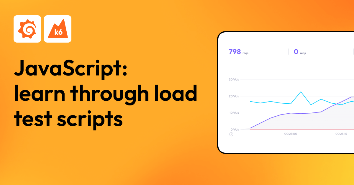 Learning JavaScript through load test scripts | Grafana Labs