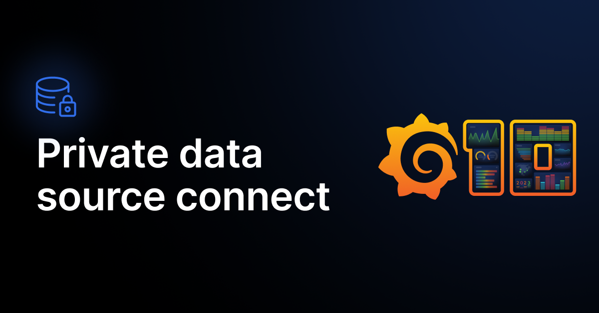 Grafana 10: Securely monitor and query network-secured data sources ...