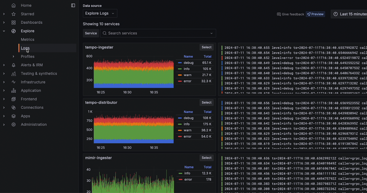Get insights from logs without writing a query: Explore Logs is in ...
