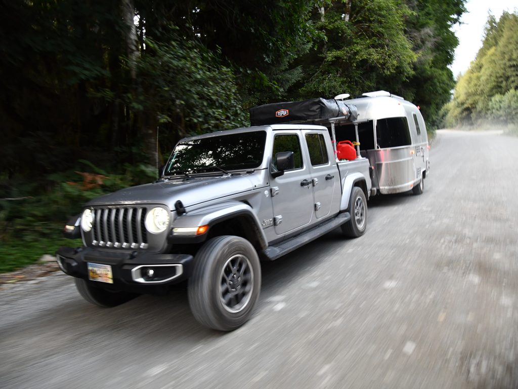 Airstream Sport Travel Trailer and 2020 Jeep Gladiator