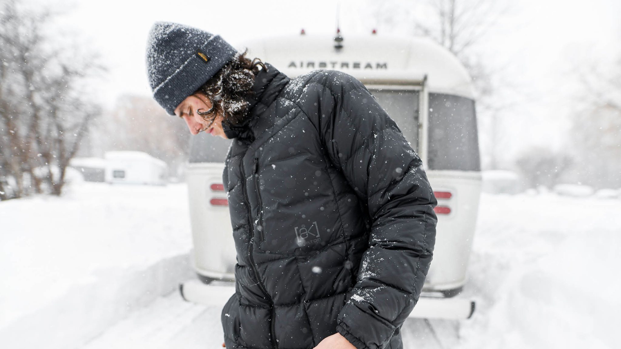 Airstream Travel Trailer in Snow Winter|Airstream Travel Trailer Winter Snow|Airstream Winter Camping Tips Travel Trailer1|Airstream Winter Camping Tips Travel Trailer2|Airstream Winter Camping Tips Travel Trailer3|Airstream Winter Camping Tips Travel Trailer4|Airstream Winter Camping Tips Travel Trailer5|Airstream-Travel-Trailer-Towed-in-Winter|Airstream Sport Interior Furance Propane Comfort|Airstream-Basecamp-Driving-Though-Snow-Audi|Airstream-Basecamp-winter-camping