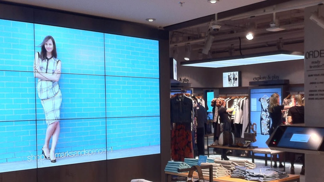 Digital Signage at a store