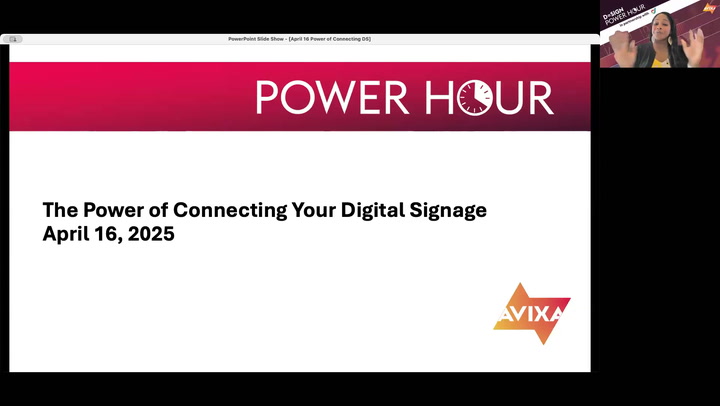 The Power of Connecting Your Digital Signage | AVIXA