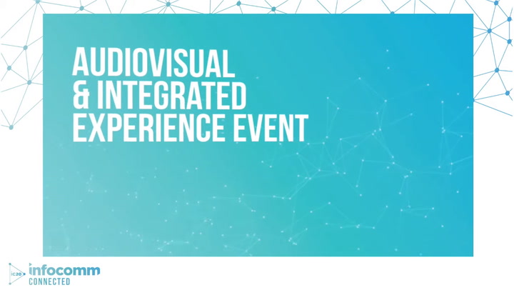 InfoComm 2020 Connected | Immersive Sound: Current Branded Solutions