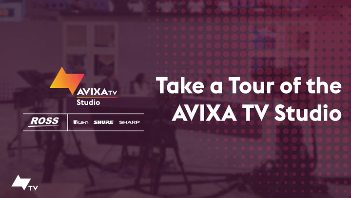 Take a Tour of the AVIXA TV Studio