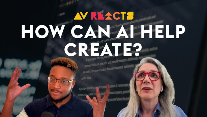 How AI Can Enhance the Content Creation Process | AV Reacts