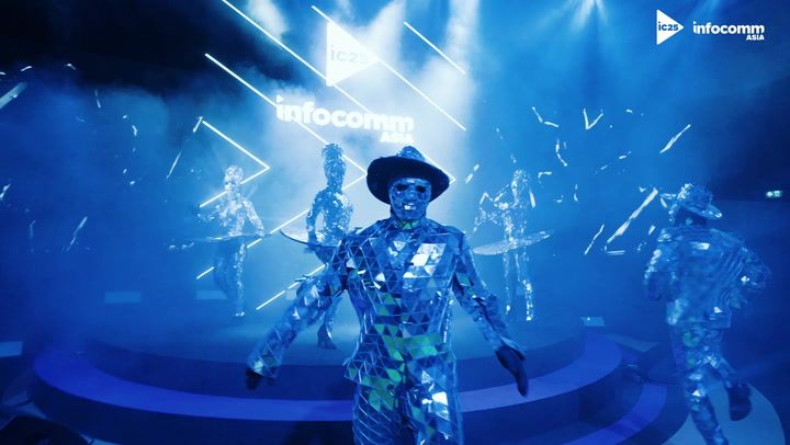 Retro 80's vibes at XUSC: Pixels in Paradise | InfoComm 2025 | AVIXA