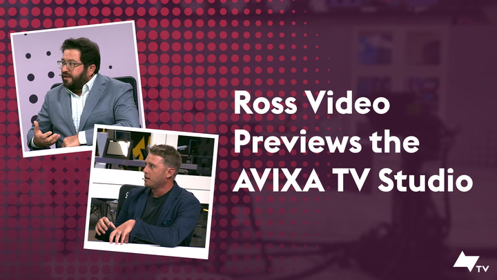 Ross Video Previews the AVIXA TV Studio