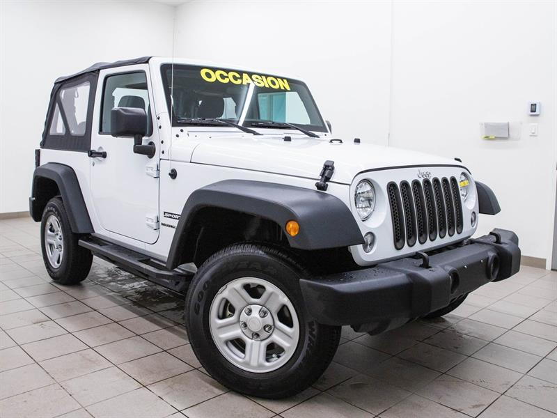 Véhicule Jeep Wrangler 2018 Usagé à vendre à Mirabel, Québec 12713297