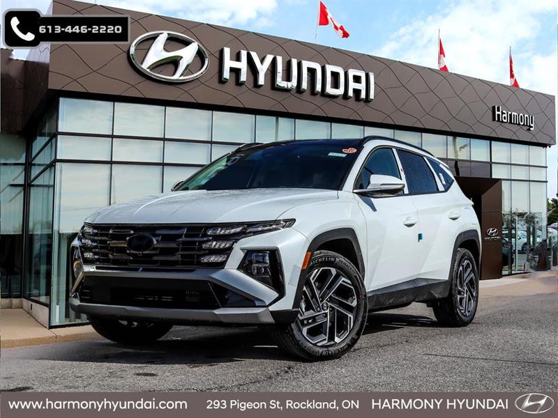 White 2025 Hyundai Tucson Hybrid Plug-In Ultimate AWD SUV / Crossover Automatic