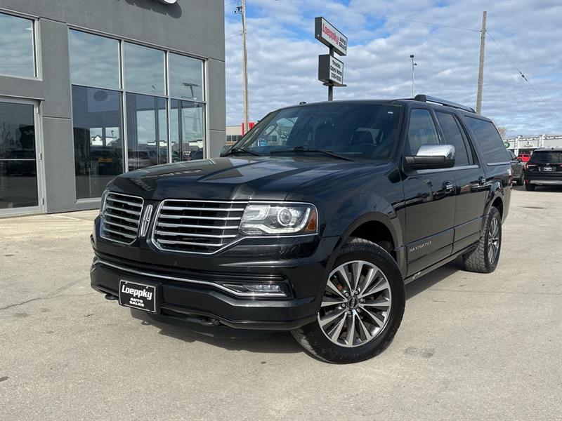 Black 2015 Lincoln Navigator SUV / Crossover Four-Wheel Drive Automatic