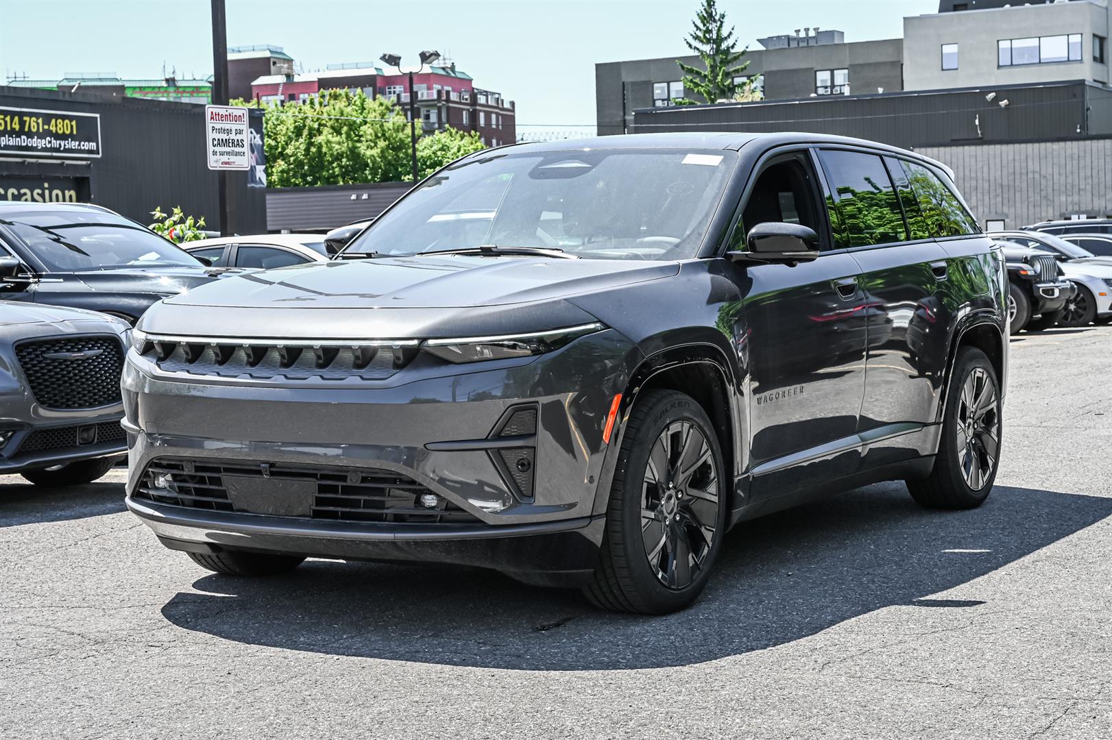 Gray 2025 Jeep Wagoneer S Premium 4WD SUV / Crossover Automatic
