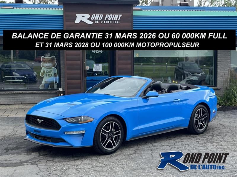 Ford Mustang EcoBoost Convertible RWD