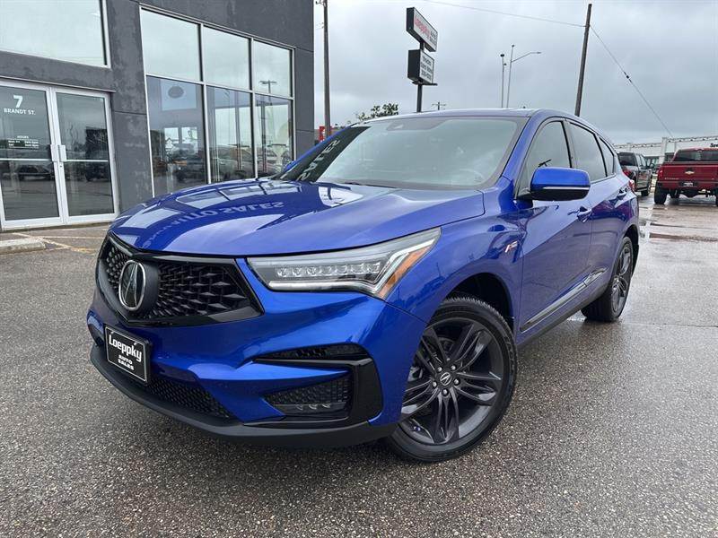 Blue 2021 Acura RDX SUV / Crossover All-Wheel Drive Automatic