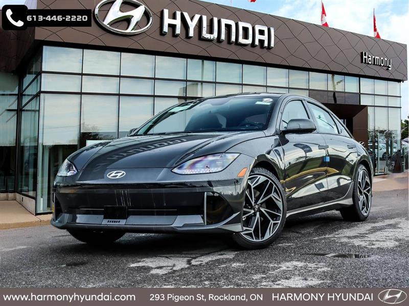 Gray 2025 Hyundai Ioniq 6 Sedan Automatic