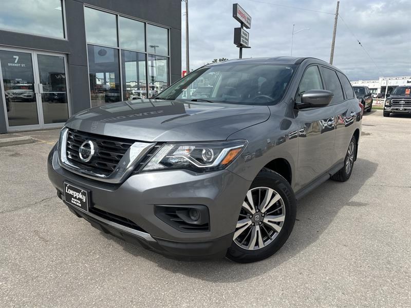 Gray 2020 Nissan Pathfinder SUV / Crossover Four-Wheel Drive Continuously Variable Transmission