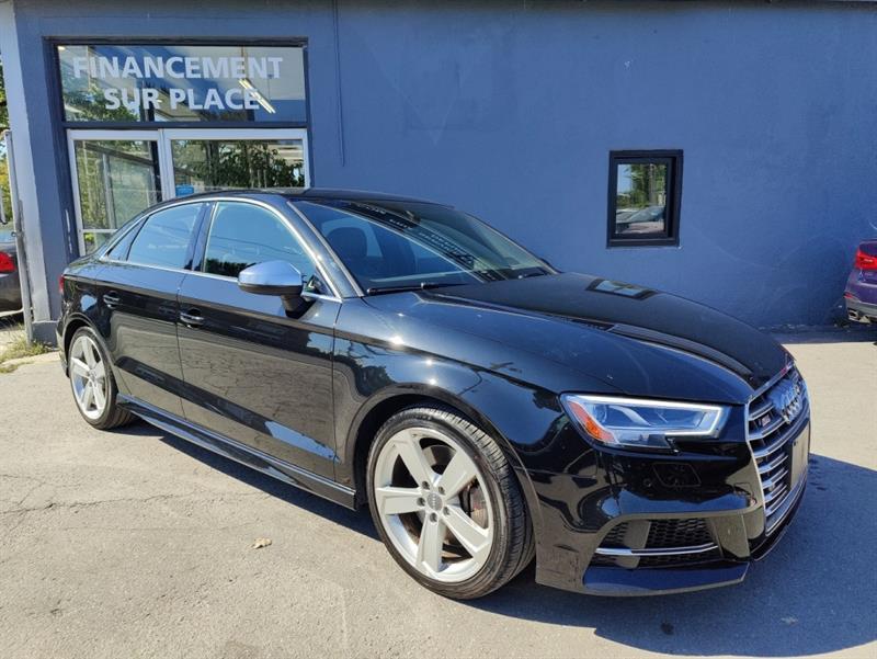 audi S3 berline 2018 - 2