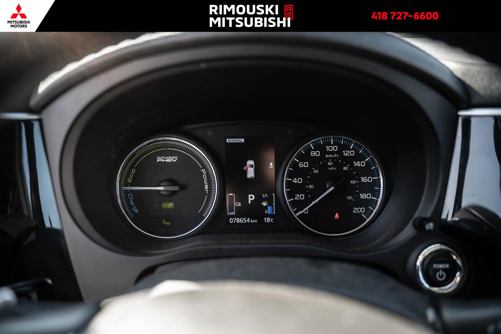 mitsubishi Outlander rechargeable 2020 - 13