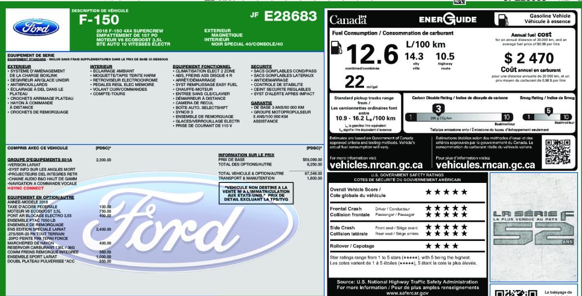 ford F-150 2018