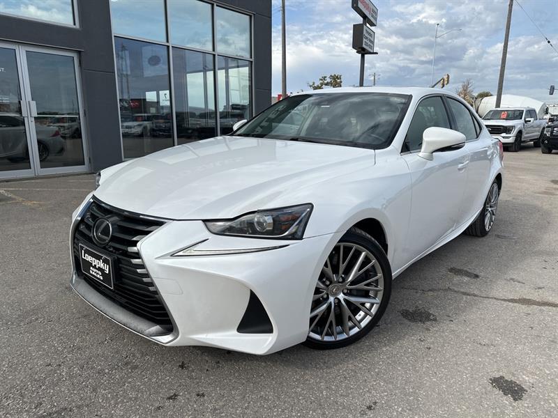 White 2017 Lexus IS Sedan All-Wheel Drive Automatic