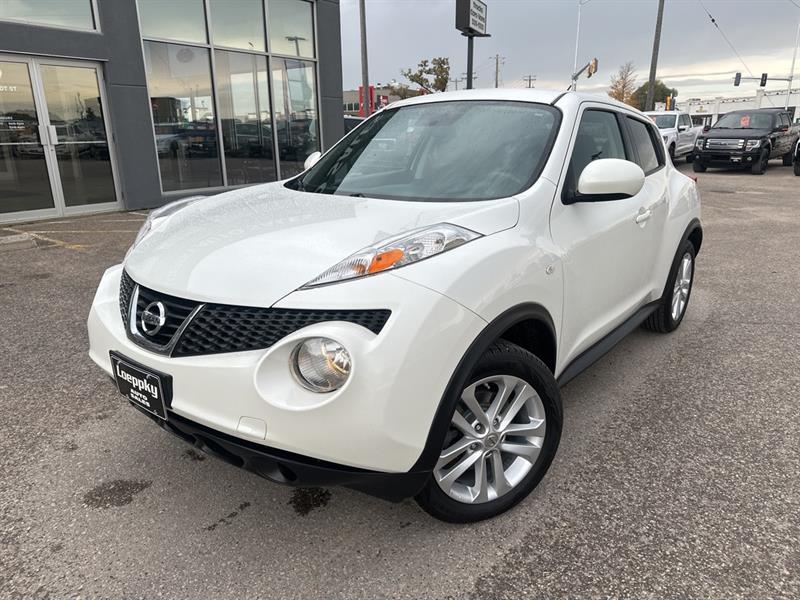 White 2013 Nissan Juke SUV / Crossover All-Wheel Drive Continuously Variable Transmission