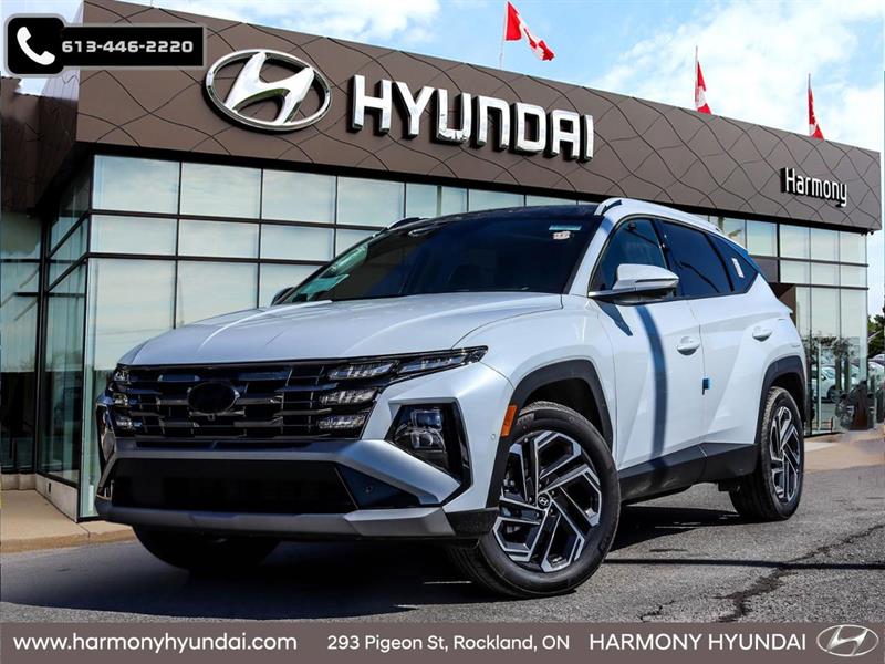 White 2025 Hyundai Tucson Hybrid Plug-In Ultimate AWD SUV / Crossover Automatic