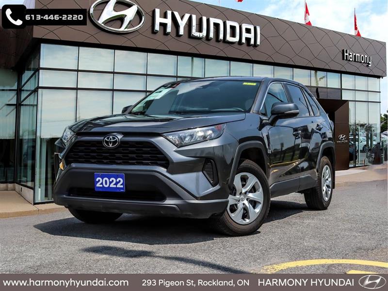 Gray 2022 Toyota RAV4 SUV / Crossover All-Wheel Drive Automatic