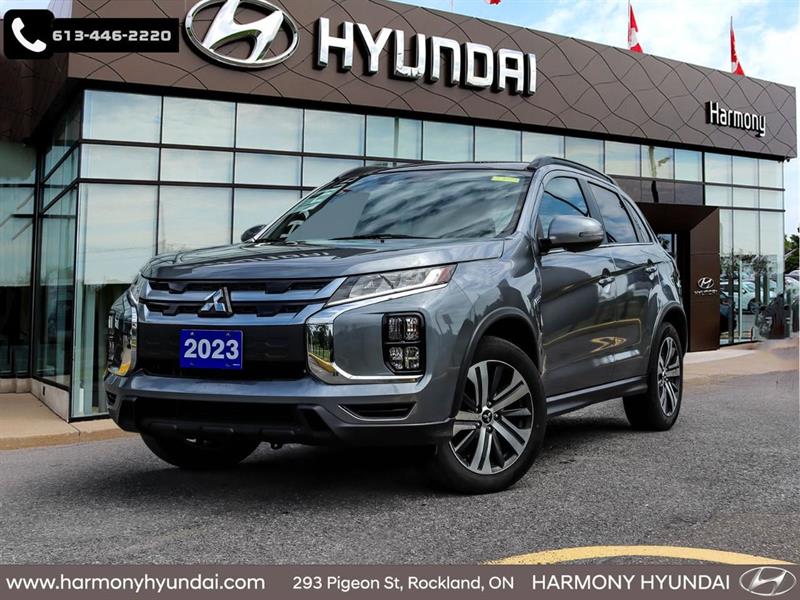 Silver 2023 Mitsubishi RVR GT AWC SUV / Crossover Continuously Variable Transmission
