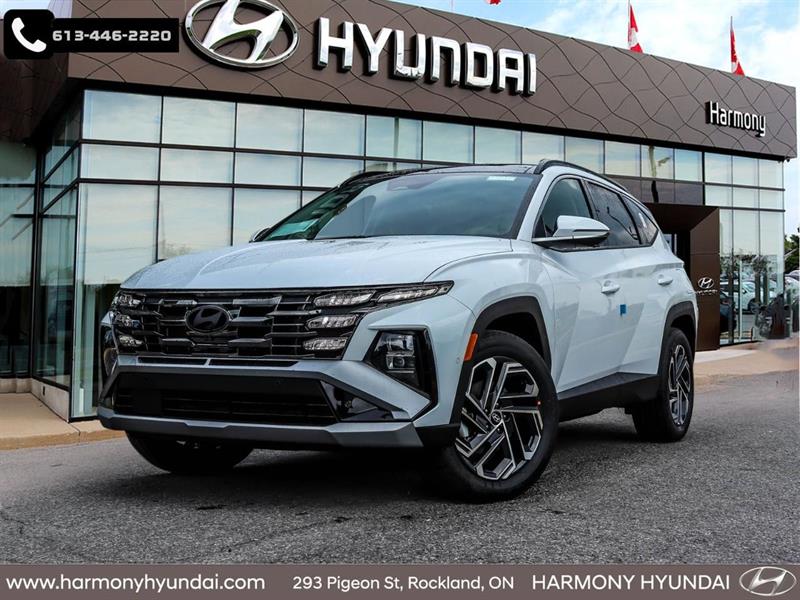 White 2025 Hyundai Tucson Hybrid Plug-In Ultimate AWD SUV / Crossover Automatic