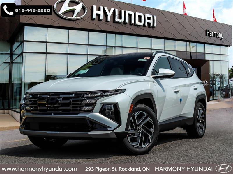 White 2025 Hyundai Tucson Hybrid Plug-In Ultimate AWD SUV / Crossover Automatic