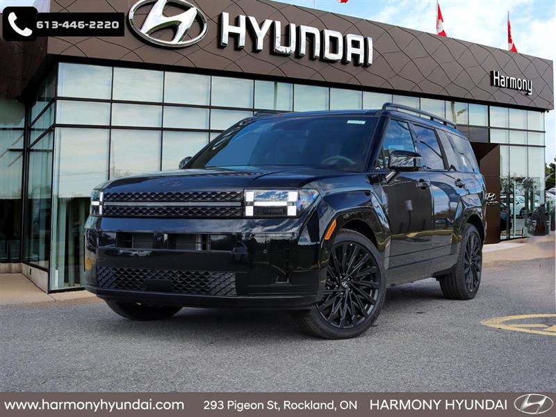 Black 2025 Hyundai Santa Fe SUV / Crossover Automatic