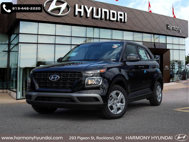 Black 2026 Hyundai Venue SUV / Crossover Continuously Variable Transmission