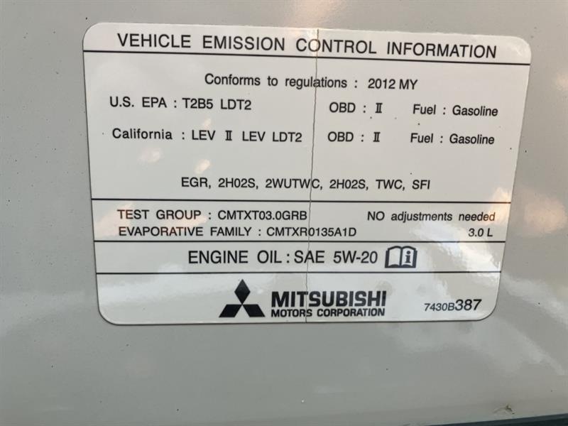 mitsubishi Outlander 2012 - 23