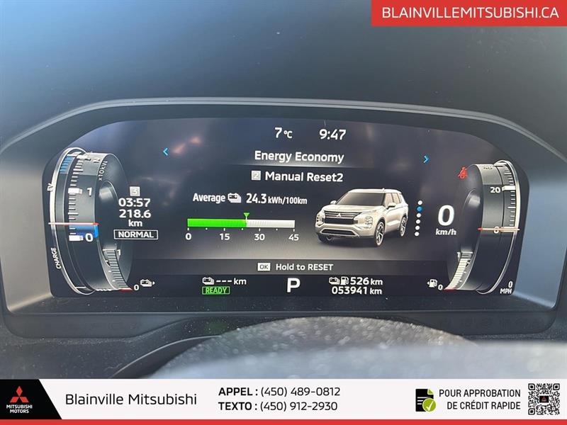 mitsubishi Outlander rechargeable 2023 - 22