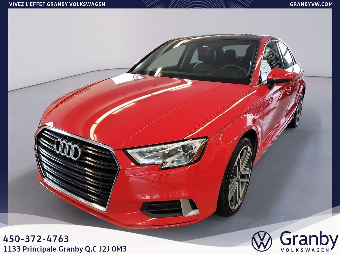 audi A3 berline 2020