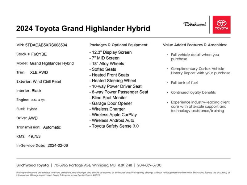 toyota Grand Highlander 2024 - 3