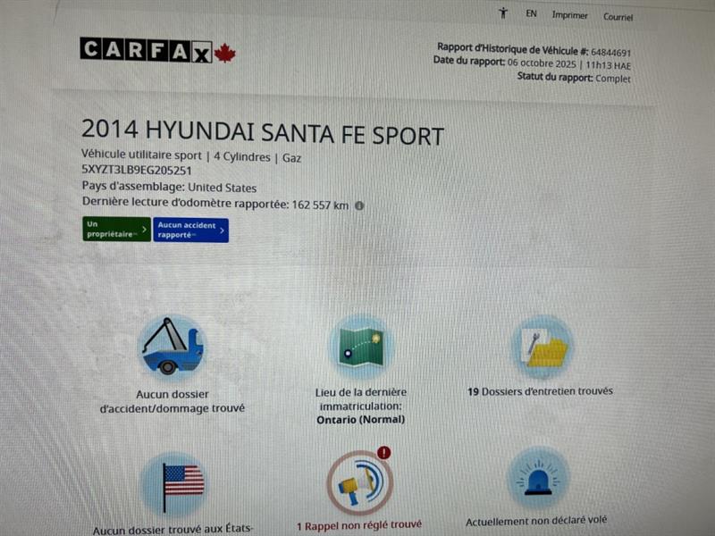 hyundai Santa Fe Sport 2014 - 2