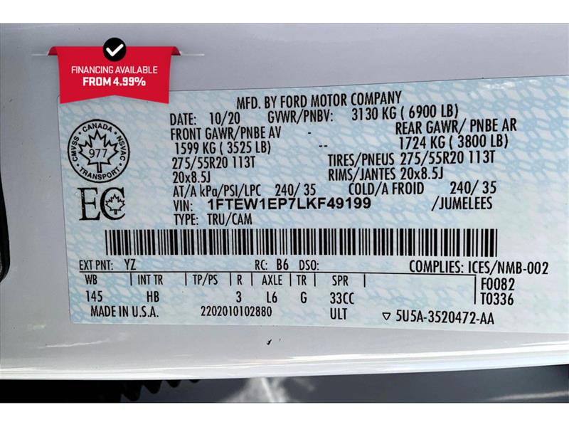 ford F-150 2020 - 34