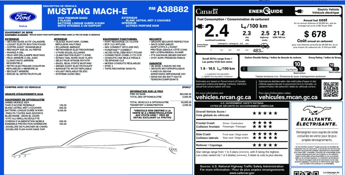 ford Mustang Mach-E 2024