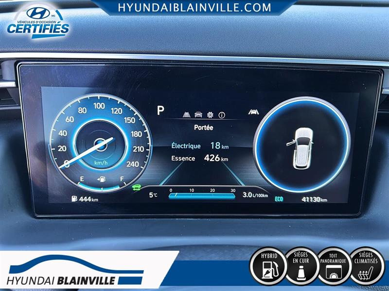 hyundai Tucson hybride rechargeable 2022 - 20