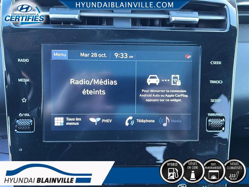 hyundai Tucson hybride rechargeable 2022 - 22