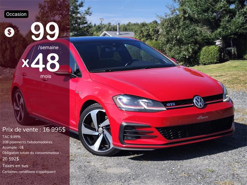 volkswagen Golf GTI 2018